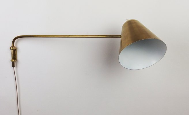 Wall Lamp by Jacques Biny, 1950s-LW-2027047