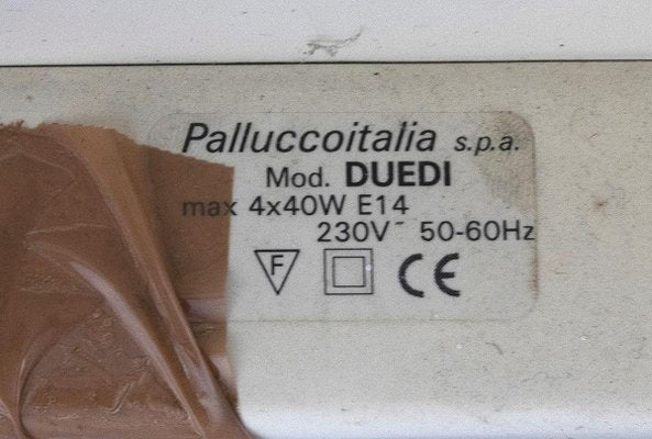 Wall Lamp Duedì from Pallucco, Italy, 1970s-ZCI-825174