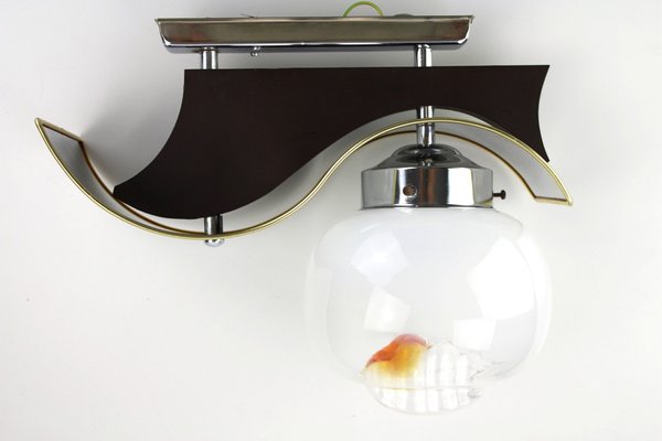 Wall Lamp from Mazzega, 1960s-ZWH-1406521