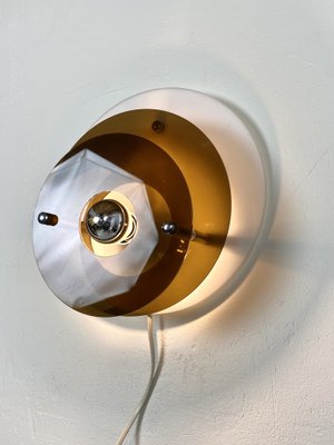 Wall Lamp in Acrylic Glass with Round Shapes, 1970s-WZZ-1235613