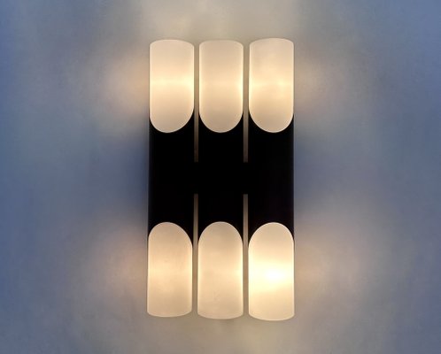 Wall Lamp in Metal and Opal Glass by Rolf Krüger for Paul Neuhaus Leuchten, 1960s-JP-1808071