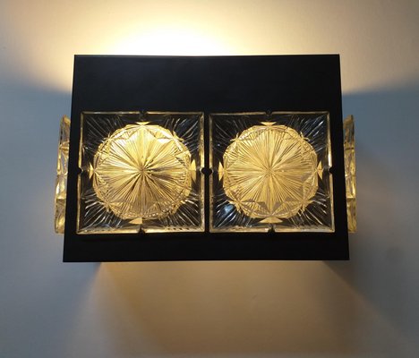 Wall Lamps by Josef Hurka for Napako, 1970s, Set of 2-TZ-936356