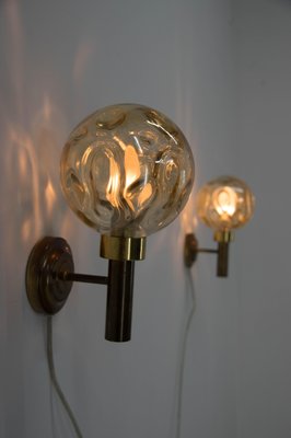 Wall Lamps, Denmark, 1970s, Set of 2-TZ-1003771