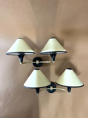 Wall Lamps from Arlus, France, 1950s, Set of 2-EK-1802439