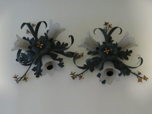 Wall Lamps from Banci, Italy, 1950s, Set of 2-UKG-1124440