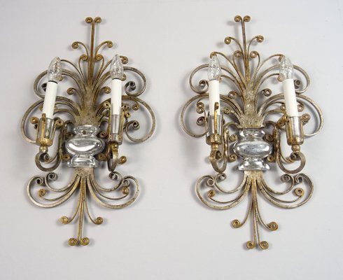 Wall Lamps from Maison Bagues, Set of 2-FPY-1322810