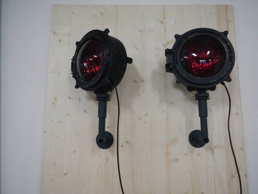 Wall Lamps from Wabco Theater, 1960s, Set of 2-WWQ-1333989