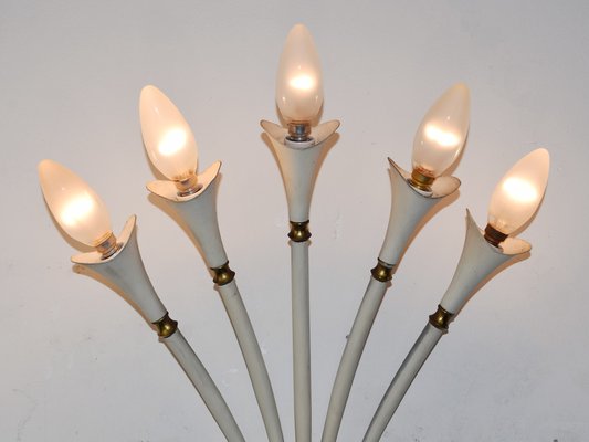 Wall Lamps, Italy, 1950s, Set of 2-AOL-1780258