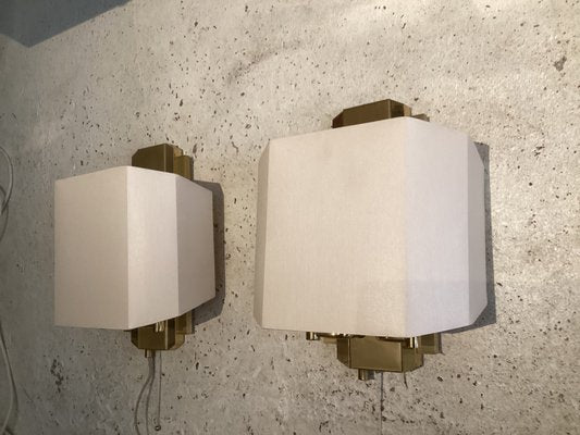 Wall Lamps Regency attributed to Lumina for Lumica, Spain, 1970s, Set of 2-SU-1417315