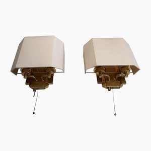 Wall Lamps Regency attributed to Lumina for Lumica, Spain, 1970s, Set of 2-SU-1417315