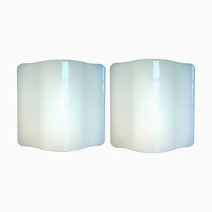 Wall Lamps Wave Model 5360 from Guzzini, 1975, Set of 2-FIP-1762485