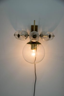 Wall Light attributed to Jaroslav Bejvl for Kamenicky Senov, 1980s-TZ-1386453