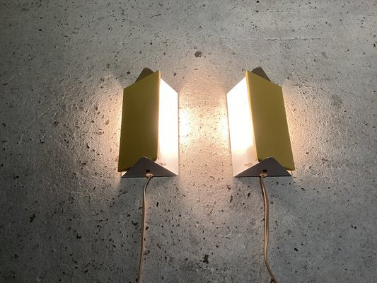 Wall Light Bedside Lamps by J. J. M. Hoogervorst for Anvia, 1960s, Set of 2-SU-2018361