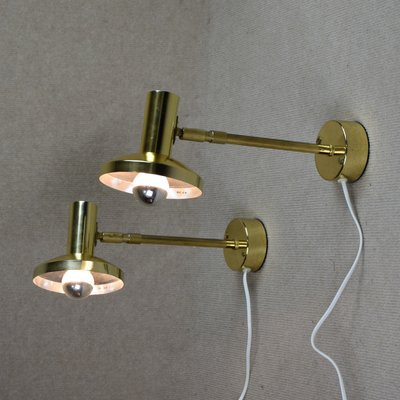 Wall Light by Hans Agne Jakobsson, Sweden, 1960s, Set of 2-RNM-2021250