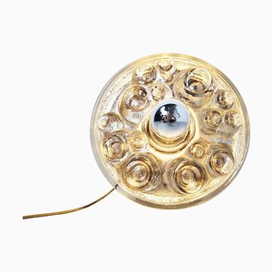 Wall Light in Glass by Peil and Putzler, 1970s-IRH-1329682