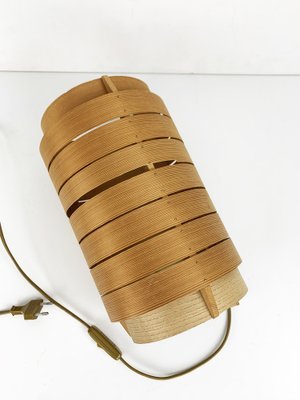 Wall Light in Pine by Hans-Agne Jakobsson for AB Ellysett, 1960s-ZM-1791843