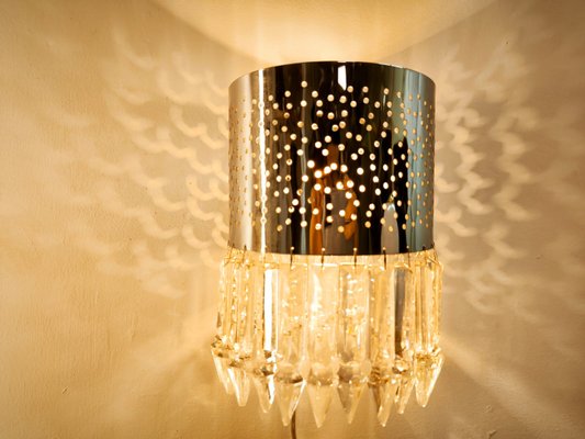 Wall Light with Crystals-QLH-2035901