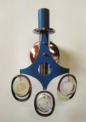 Wall Lights attributed to Oscar Torlasco,1960s, Set of 2-EI-1361290