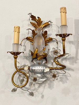 Wall Lights from Maison Baguès, 1960s, Set of 2-NPC-1422701