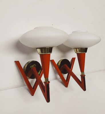 Wall Lights from Stilnovo, 1950s, Set of 2-EI-2034856