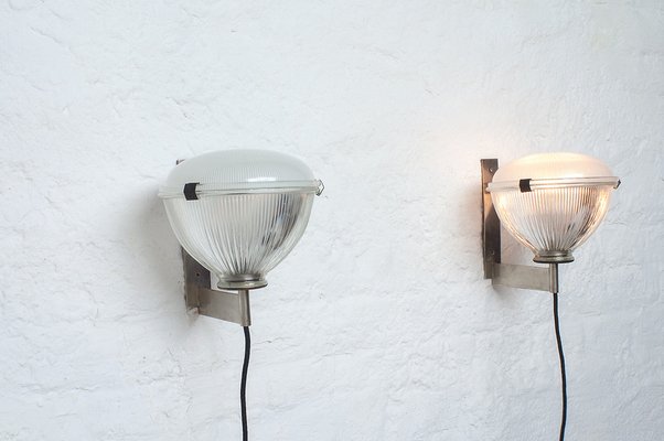 Wall Lights in the style of Tito Agnoli, Set of 2-LPM-1749021