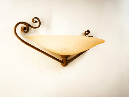 Wall Lights in Wrought Iron by Lipparini-QLH-2035910