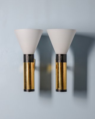 Wall Lights Mod. 2155 from Stilnovo Milano, Italy, 1959, Set of 2-XWN-1741456