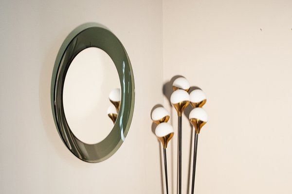 Wall Mirror, Prod. Cristal Art, Italy Circa 1960-MMH-1343745