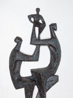 Wall Mounted Sculpture in Ceramic, 1960s-KL-1774869