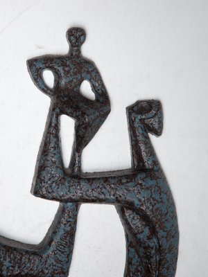 Wall Mounted Sculpture in Ceramic, 1960s-KL-1774869