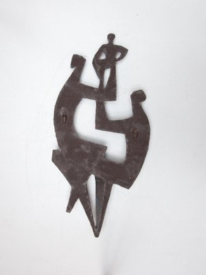 Wall Mounted Sculpture in Ceramic, 1960s-KL-1774869