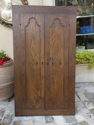 Wall Panel in Chestnut with Carvings on the Front-ZFY-1735196