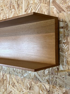 Wall Shelf in Oak by Walter Wirz for Wilhelm Renz, 1960s / 70s-EJL-1382603