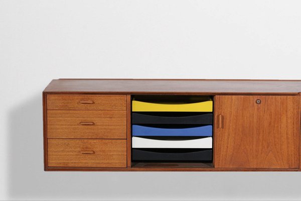 Wall Sideboard by Arne Vodder, Denmark, 1960s-YU-1329357