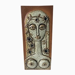 Wall Tile Woman Plate by Simon Söholm-HFR-842144