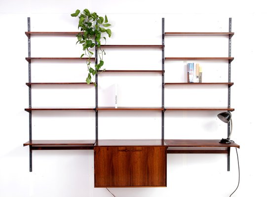 Wall Unit by Kai Kristiansen for Feldballes Møbelfabrik, 1960s, Set of 18-TLV-2028874