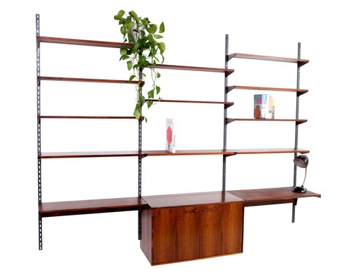 Wall Unit by Kai Kristiansen for Feldballes Møbelfabrik, 1960s, Set of 18-TLV-2028874