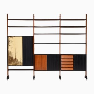 Wall Unit / Dry Bar by Vittorio Dassi for Permanente Mobili Cantù, Italy, 1950s / 60s-TE-1313406