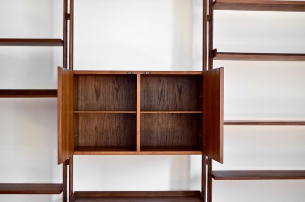 Wall Unit in Teak by Franco Albini for Poggi, 1950s-DUG-2041288