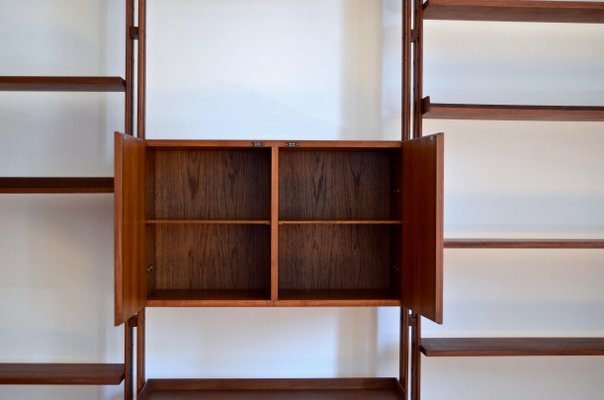 Wall Unit in Teak by Franco Albini for Poggi, 1950s-DUG-1935098