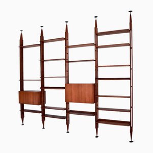 Wall Unit in Teak by Franco Albini for Poggi, 1950s-DUG-2041288