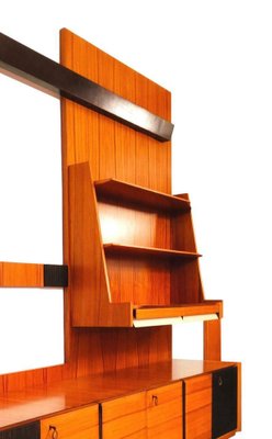 Wall Unit Library in the Style of Osvaldo Borsani, 1960s-FIP-1187801