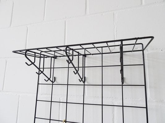 Wall Wardrobe in Metal with String Design, 1980s-BLG-1793465