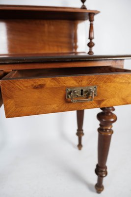 Walnut and Glass Dressing Table, 1880s-UY-999231