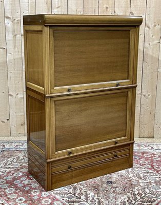 Walnut and Oak Bookshelf from MD, 1960s-QYF-1756667