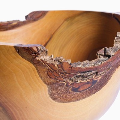 Walnut Bowl by Antonín Hepnar, 1990s-ENV-869851