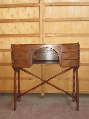 Walnut Cabinet Console, 1990s-CDG-1382878