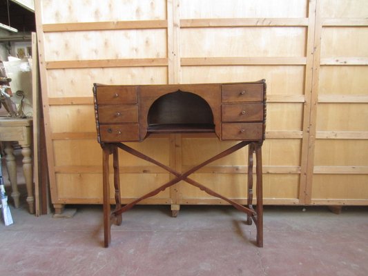 Walnut Cabinet Console, 1990s-CDG-1382878