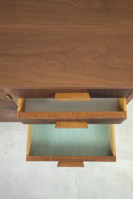 Walnut Cabinet with Drawers-FOH-2034849