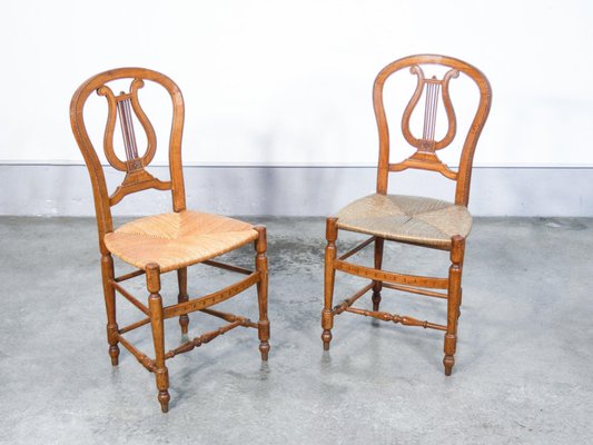 Walnut Chairs, Set of 2-OJE-1255101